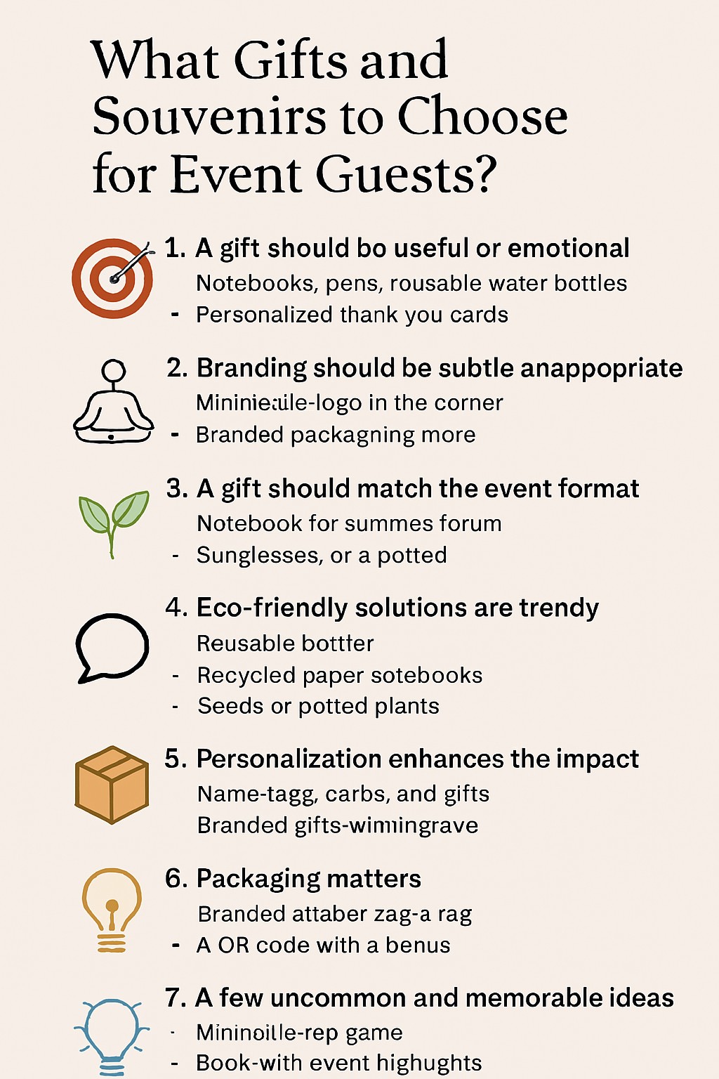 Which Gifts and Souvenirs Are Best for Event Guests?