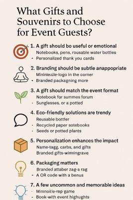 Which Gifts and Souvenirs Are Best for Event Guests?