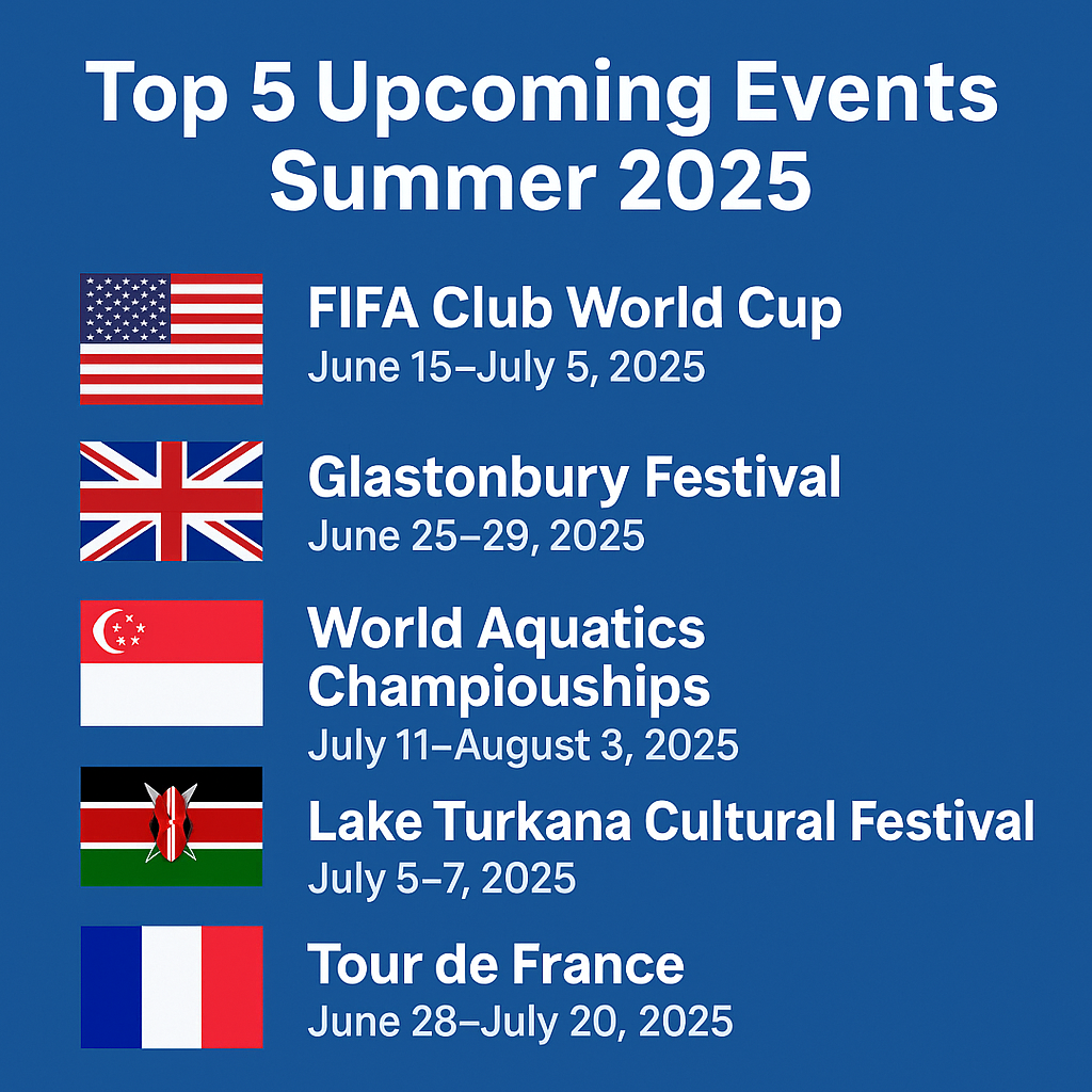 Events to watch (ETW)