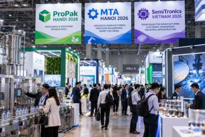 Vietnam Hosts Three International Technology Exhibitions Under One Roof, Bringing Together Over 300 Companies